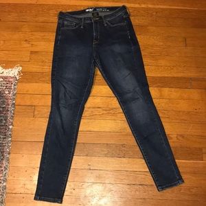 Mossimo High Rise Skinny Dark Wash Jeans